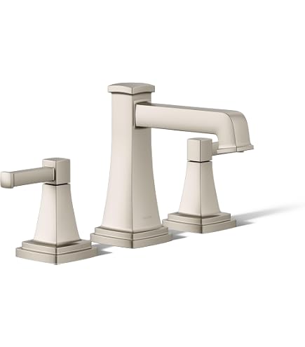 Kohler 27399-4-CP Riff® Widespread Bathroom Sink Faucet, 1.2 gpm