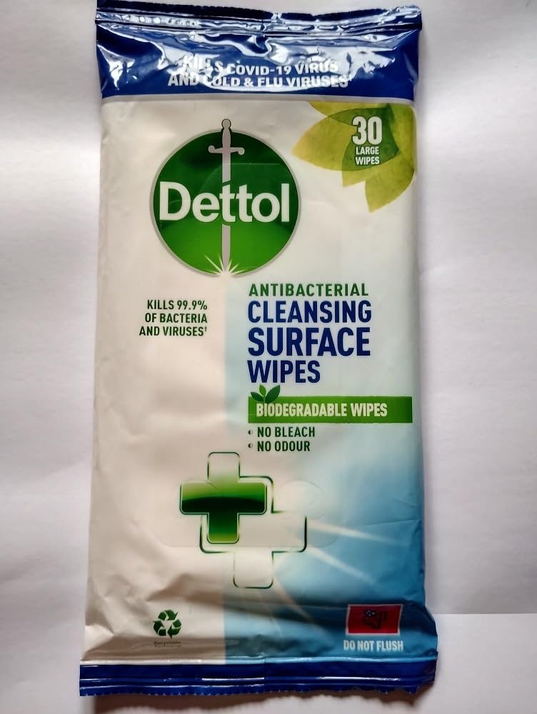 Dettol Antibacterial Cleansing Wipes 3 x 30pk