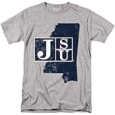 Jackson State University Official State Shape Unisex Adult T Shirt