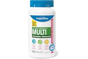Progressive Advanced Daily Multivitamin for Active Women, with DIM, Chastetree, Maca, and Ashwagandha. Supports Immune Health