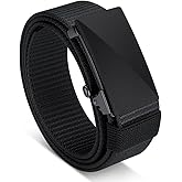 VANNANBA Designer Recomends-Mens Nylon Ratchet Belts Invisible Elastic Web Dress Belts for Golf Jeans Casual Hiking