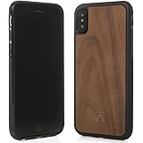 Woodcessories - Real Walnut Case Compatible with iPhone SE (2020) / 8/7, EcoBump