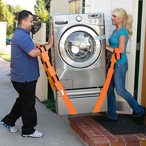 ViEr Lifting and Moving Straps, to easily carry furniture, appliances, mattresses, or any heavy object. Rated for items up to 800 lbs. 2 person moving system that encourages proper lifting techniques