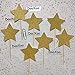 AmyHomie Happy Birthday Banner, Party Decorations/Supplies, Tinsel Foil Fringe Curtain Backdrop, Confetti Balloons, Gold Set Perfect for Celebration