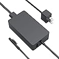 Surface Book 2 Charger, AYNEFF 102W 15V 6.33A Surface Laptop Power Supply Compatible with Microsoft Surface Book 2/3 Surface Laptop 2/3/4/5 Surface Pro 9/8/7/6/5 DC Cable 5.9ft with USB 5V 1.5A