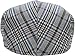 KBM-215 BLK MIX S/M Plaid Newsboy Ivy Hats Gatsby Ascot Cabbie Spring Summer Cap
