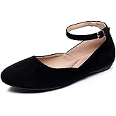 VenusCelia Women's Serenity Strap Flats Shoe