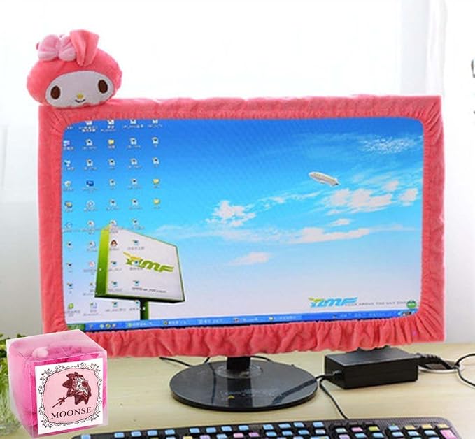 Moonse 15"22" Lovely Cute Waterproof Dustproof Computer Laptop TV LCD