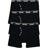 Bonds Men's Underwear Boxer Briefs Pack, Guyfront Men's Boxer Briefs, Mid-Length Underwear for Men, Viscose/Bamboo