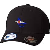 Custom Flexfit Hats for Men & Women Colorado Flag Fishing Fly Embroidery
