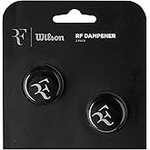 WILSON RF Tennis Dampener - 2 Pack, Black