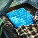 Camp Solutions Ultralight Sleeping Pad - 3.5'' Thick Lightweight Air Mattress with Built in Pillow for Camping, Hiking and Backpacking, 72.8 x 23.6 x 3.5 inches (C0044BU)
