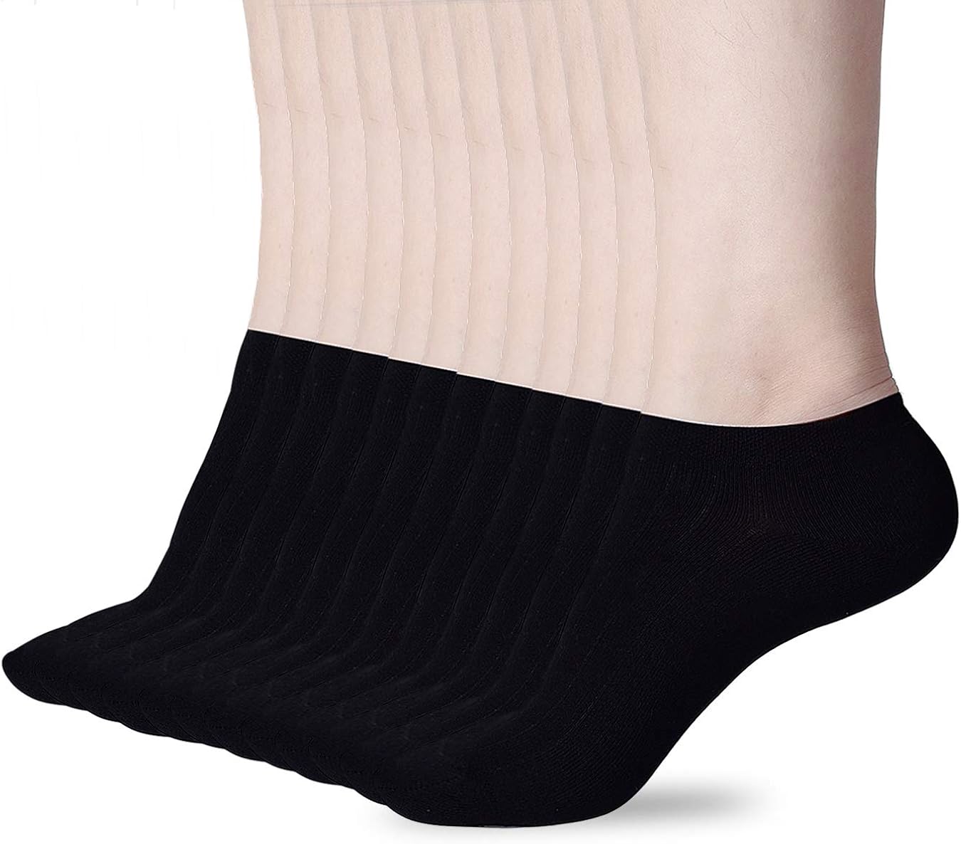 Women's Low Cut Socks, 12 Pair Ankle No Show Athletic Short Cotton Socks by Sioncy Black Socks at  Women’s Clothing store