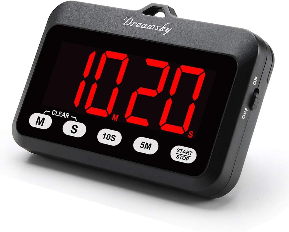Digitaler Timer mit großem klarem Display, CountDown/StoppuhrFunktion