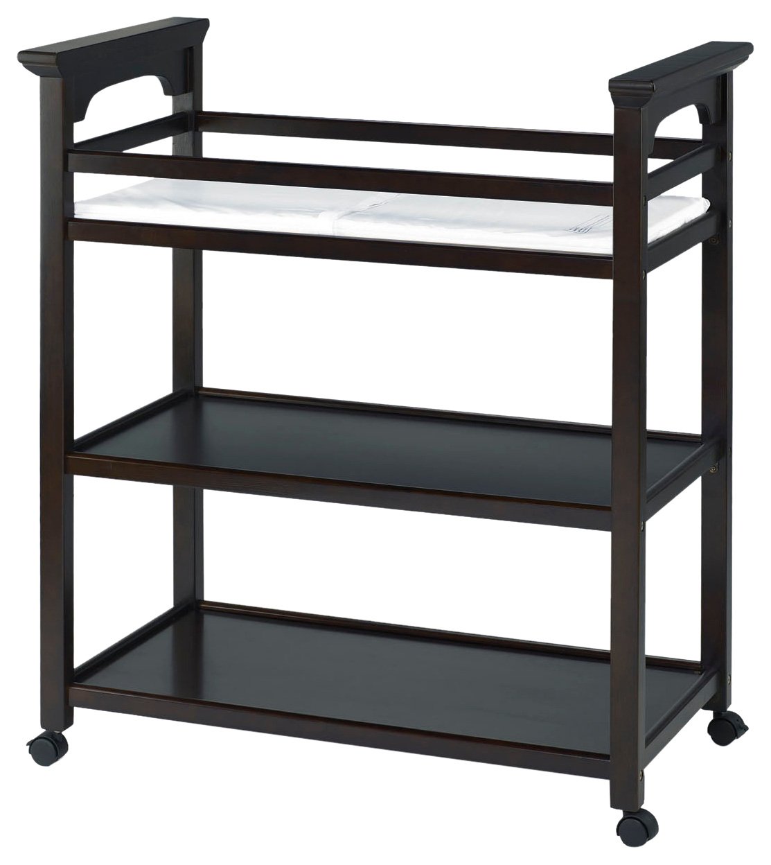 graco changing table espresso