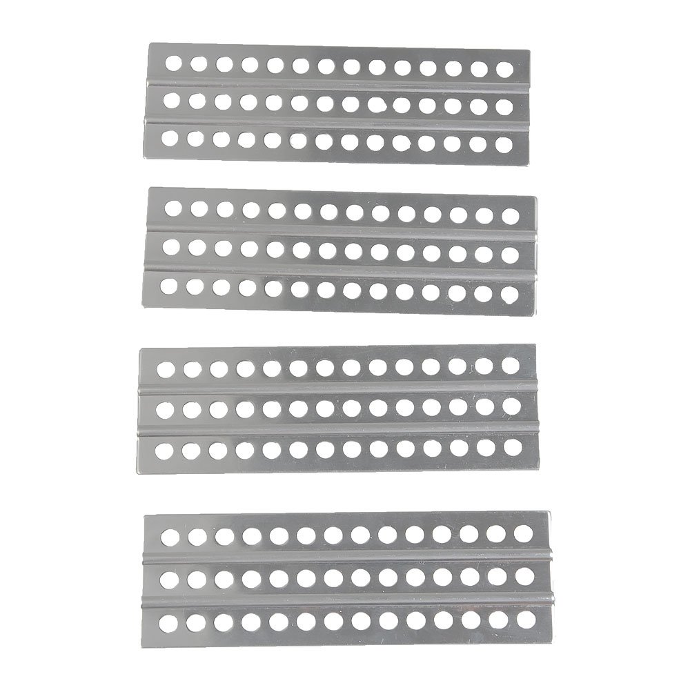 ZuoLan 4pcs Metal Sand Ladders Board for Axial SCX10 D90 D110 TRX4 1/10 Scale RC Crawler Car Accessories