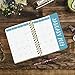 Orange Circle Studio 2019 Deluxe Compact Flexi Planner, August 2018 - December 2019, Succulent Paradise