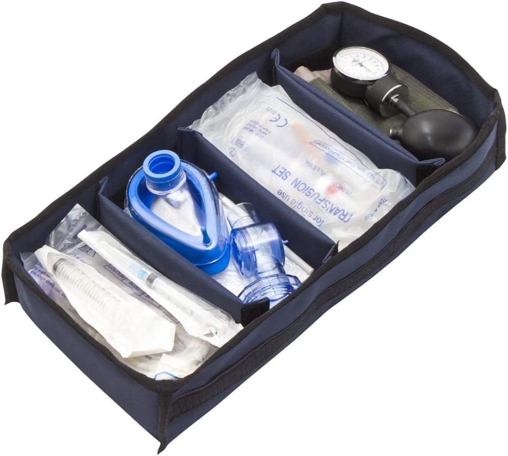 ELITE BAGS Queralto Oxygenotherapy Emergency Organizer Bag 1 Piece, Blue - Image 4