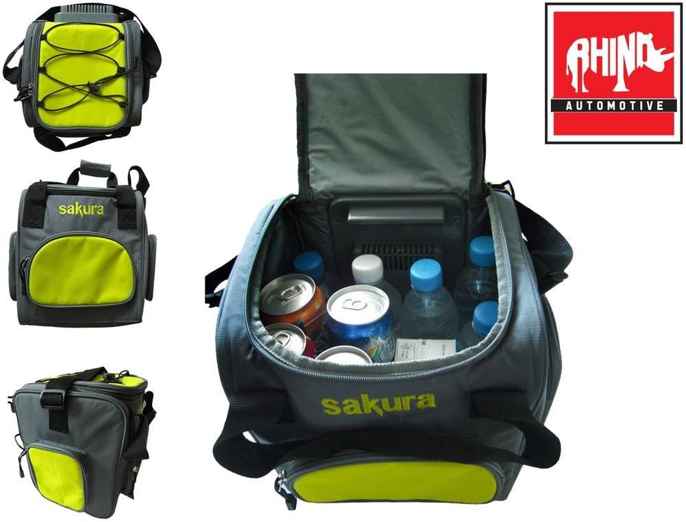 Rhino Automotive© 12v Electric Insulated Travel Cool Fridge Bag 14L RW1009