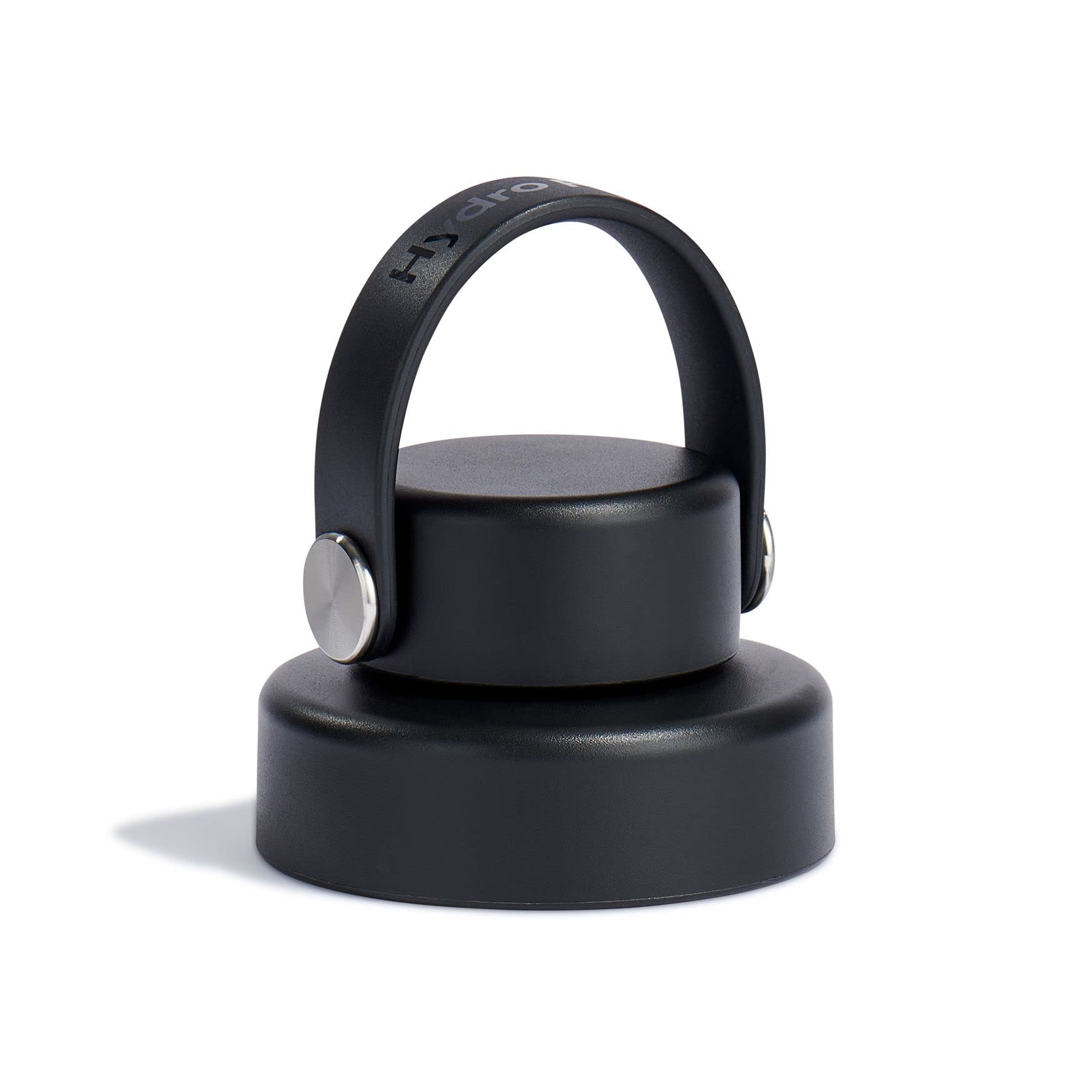 Hydro Flask - Chug Cap for Wide Mouth - Leakproof - Honeycomb Insulated Cap with Flex Strap for Easy Carrying - Dishwasher Safe - Black