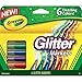 Crayola - Glitter Markers, (6 Count) (2 Pack)