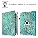 Fintie Case for iPad Pro 12.9 (1st Gen 2015) - 360 Degree Rotating Stand Case with Smart Protective Cover Auto Sleep/Wake Feature for 12.9-inch iPad Pro (2015 Version), Shades of Blue