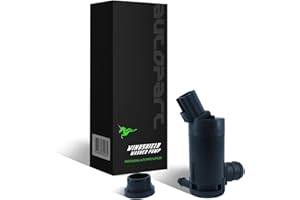 tostmolt 1pc 12V Windshield Washer Fluid Pump Motor w/Grommet For F150 F250 F350 F450 F550 Super Duty E-Series Van Mustang Ranger Taurus Sable Windstar Crown Victoria Grand Marquis Town Car & Multi