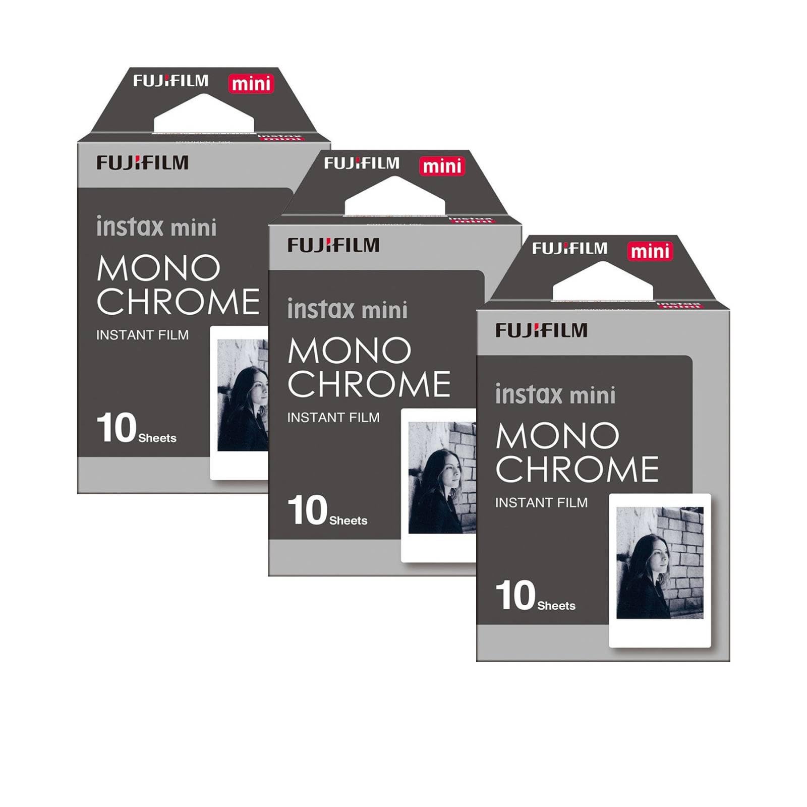 Fujifilm Instax Mini Monochrome Instant Film 30 Pack