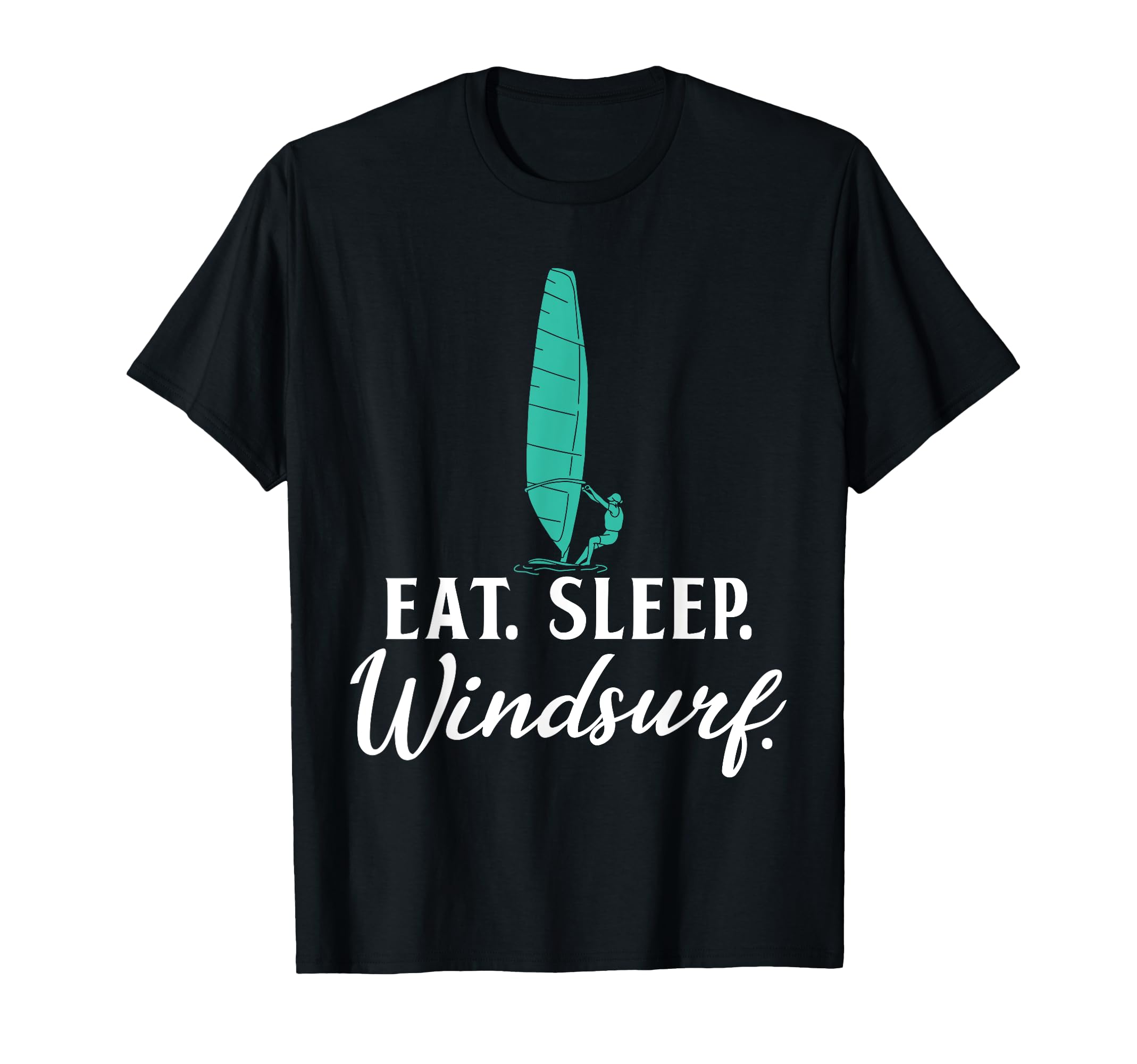 Eat Rest Windsurf Windsurfing Sailboarder Windsurfer T-Shirt