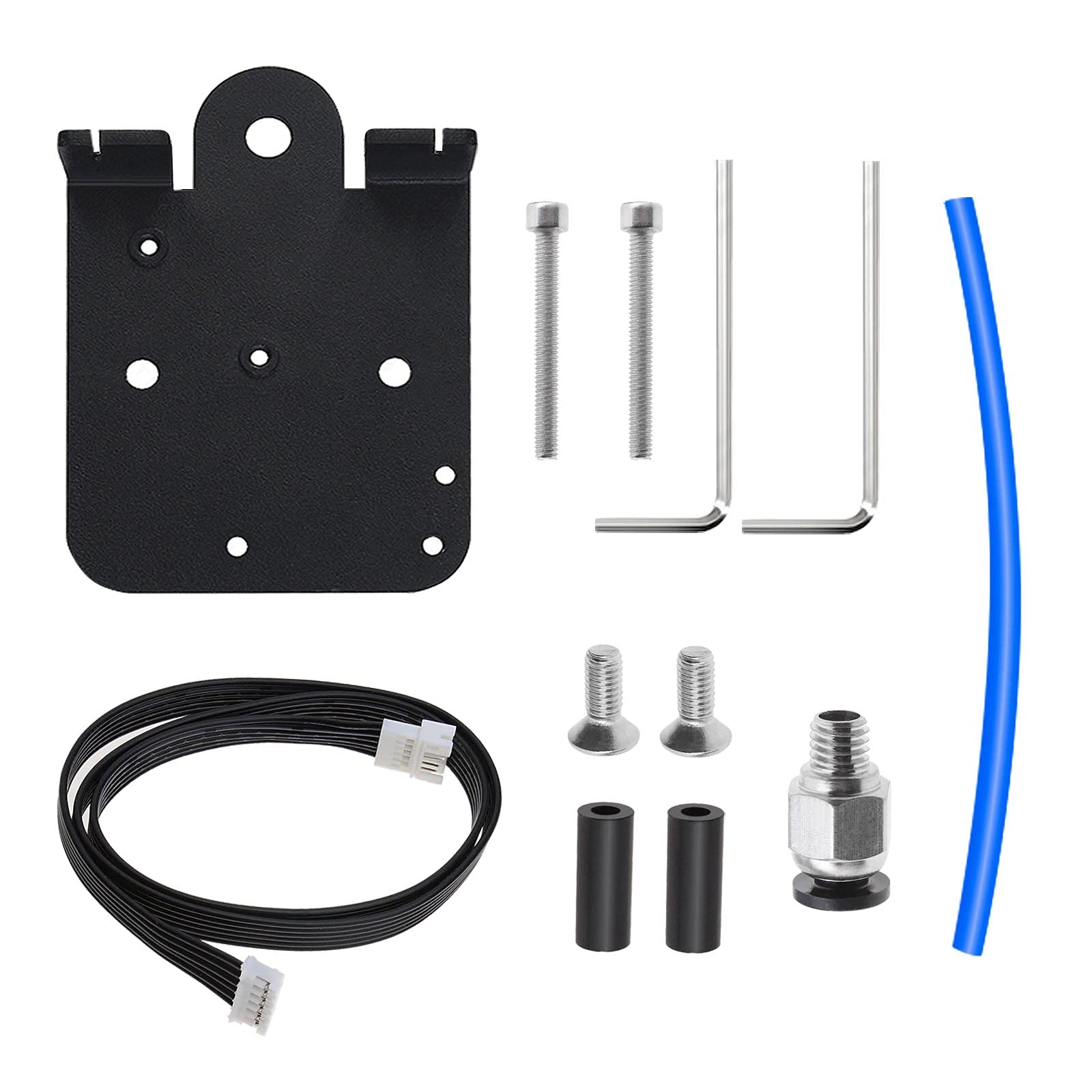 Be In Your Mind 12pcs Direct Drive Extruder Conversion Kit for Creality CR10 Aluminum Alloy Direct Extruder Adapter Plate Kit 3D Accessories