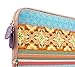PLEMO Bohemian Style Canvas Fabric 15-15.6 Inch Laptop/Notebook Computer/MacBook/MacBook Pro Sleeve Case Bag Cover, Sunlight Garden