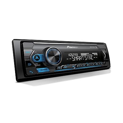 Pioneer MVH-S322BT Bluetooth Car Stereo with USB/AUX Inputs, Smartphone Connectivity, Pioneer Smart Snyc, and Hands-Free Calling for Enhanced in-Car Audio Experience