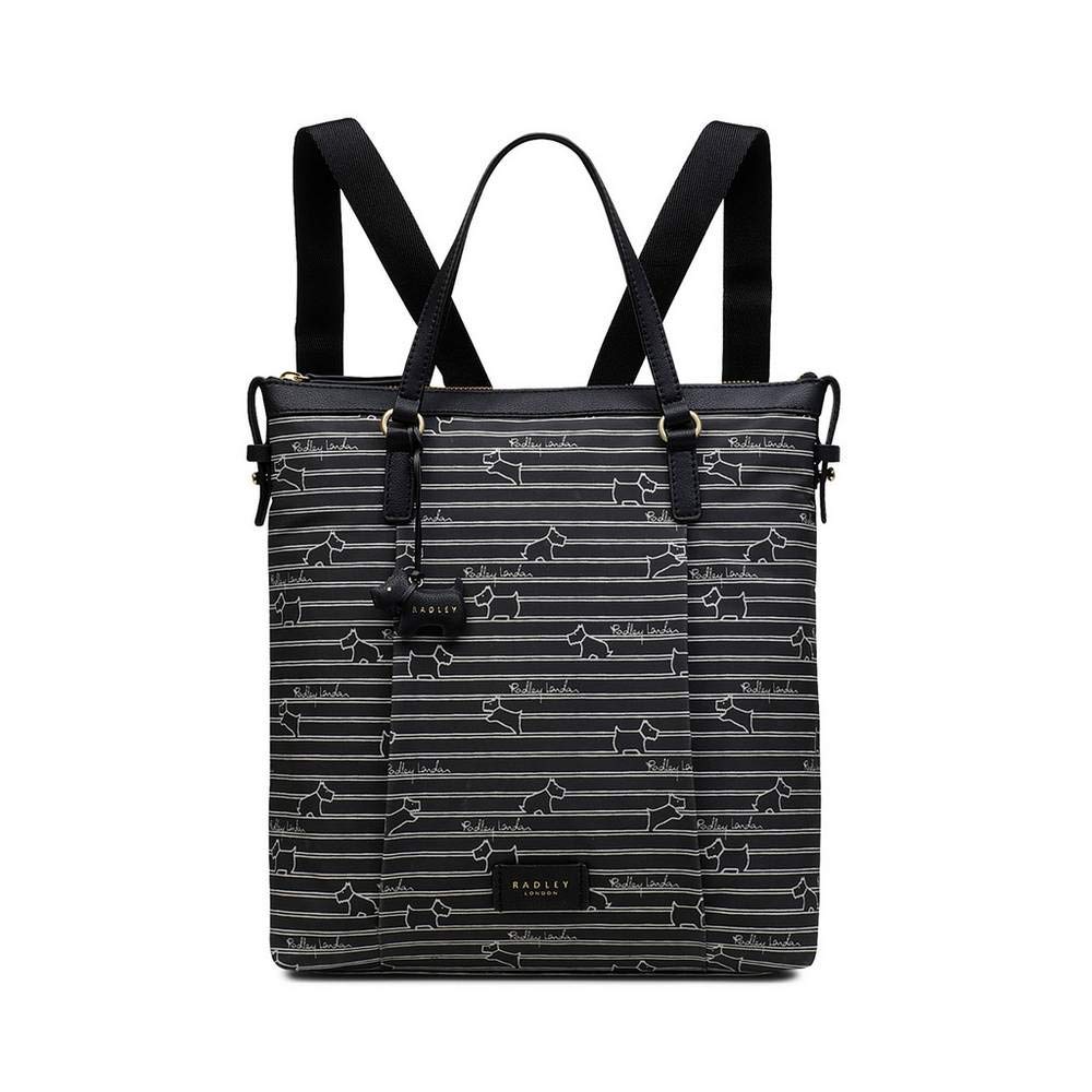 MEDIUM ZIPTOP BACKPACK Black