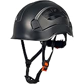 RDSGSO Industrial Safety Helmet RGS-8C Adjustable Vents, 6-Point Suspension Breathable Lightweight Hard Hats for Construction,Outdoor Work ANSI Certified