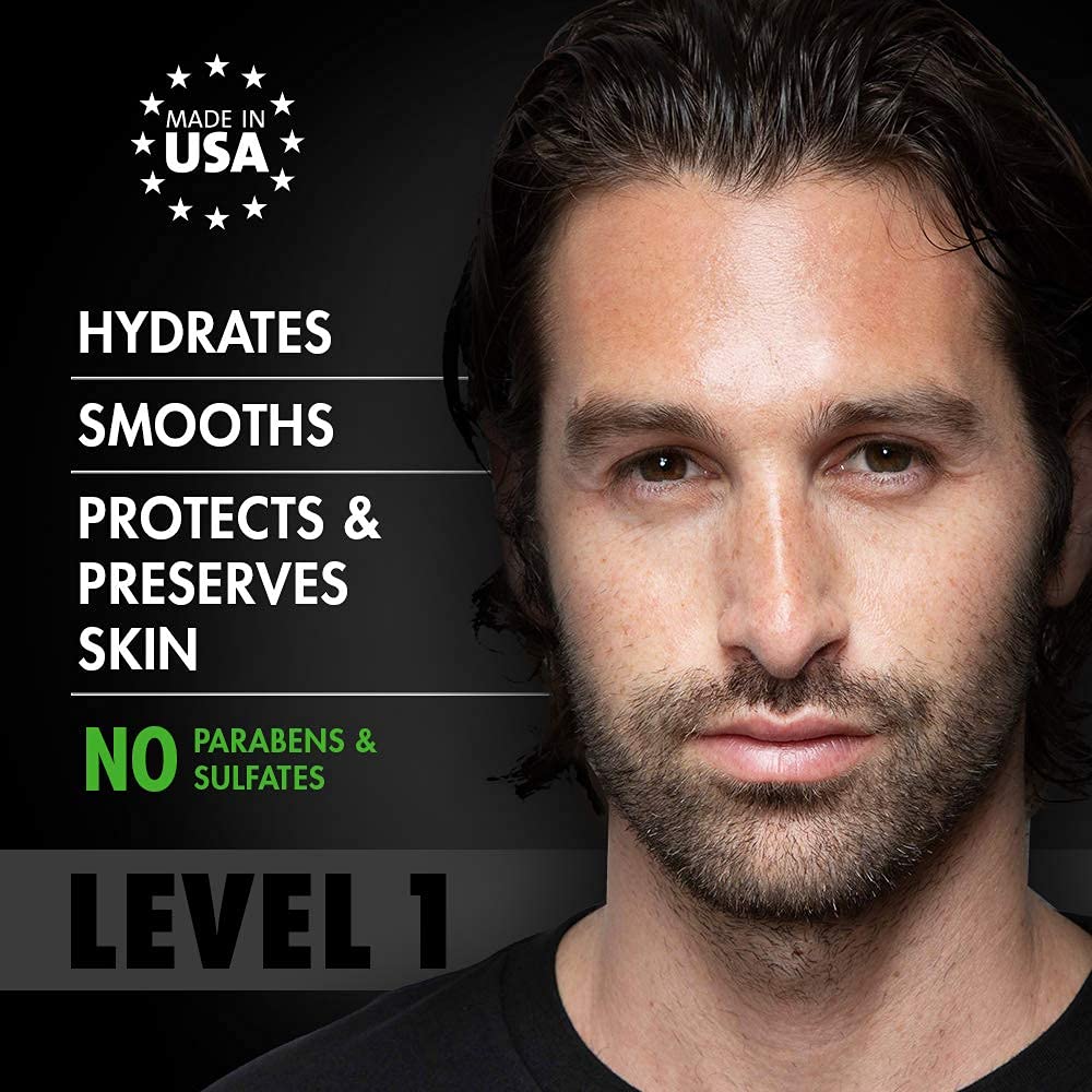 Tiege Hanley Men’s Skin Care System - Level 1 | Mens Routine Product Set: Face Wash, Morning Moisturizer, Exfoliating Face Scrub, Night Moisturizer | Cleanse, Tighten & Hydrate Your Best Looking Skin: Clothing
