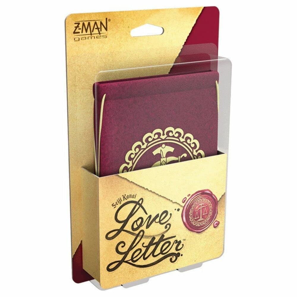 Z-Man Games | Love Letter | Card Game | Ages 10+ | 2-6 Players | 20+ Minutes Playing Time