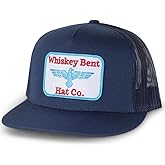 WHISKEY BENT HAT CO. Phoenix Adjustable Snapback Hat (Navy)