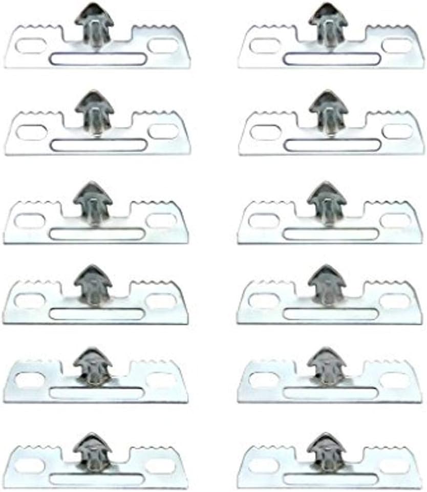 Frost King CL1 Clips for Furniture Re-Webbing, Silver