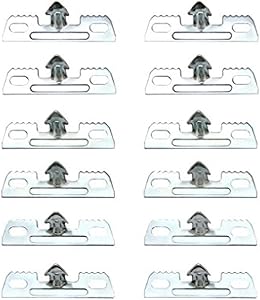 Frost King CL1 Clips for Furniture Re-Webbing, Silver