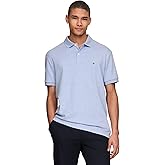 Tommy Hilfiger Mens Short Sleeve Casual Polo Shirts in Regular Fit with Liquid Cotton