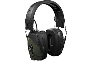 ISOtunes Sport DEFY Shooting Earmuffs: Rechargeable Bluetooth Hearing Protection