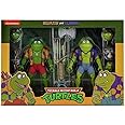 NECA Teenage Mutant Ninja Turtles 7" Scale Genghis & Rasputin Frog Collectible Action Figures Set