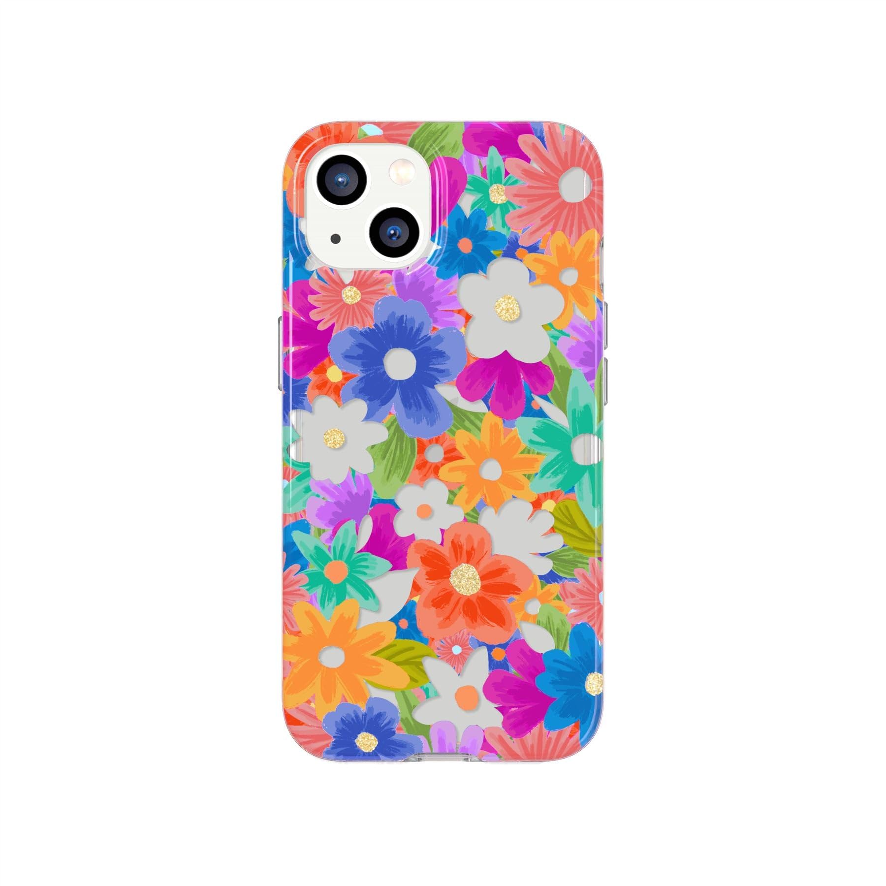 tech21 Evo Art Cutout Flora for iPhone 13 – Protective Phone Case with Exclusive Artwork and 12ft Multi-Drop Protection