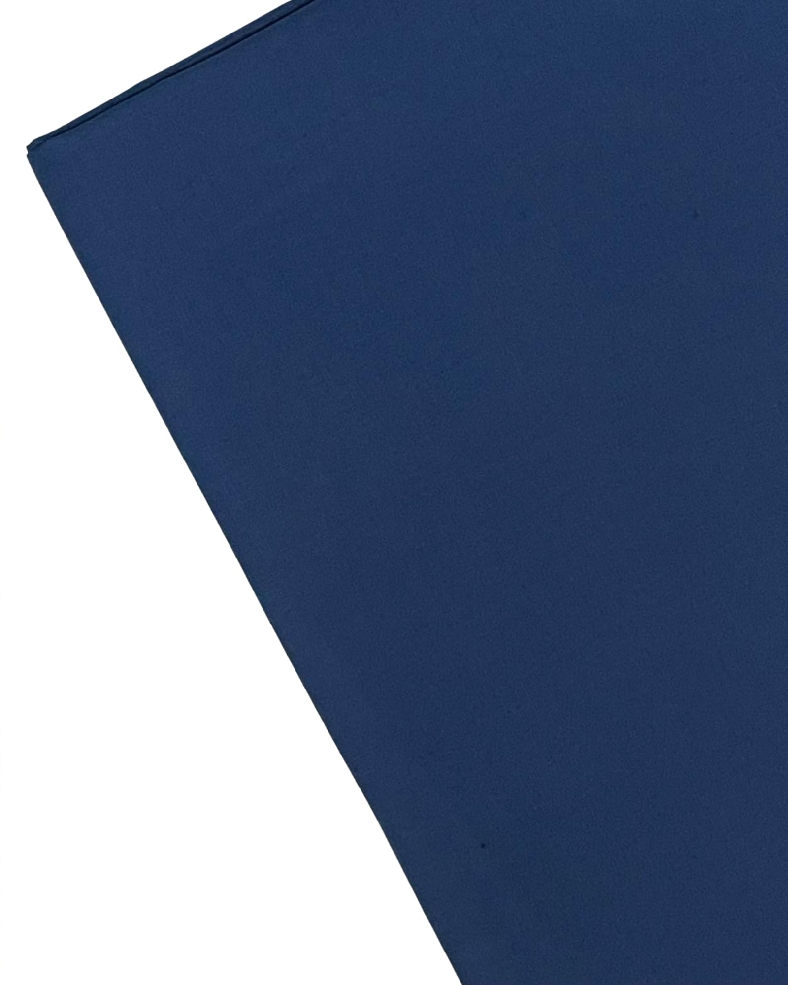 Plain Navy Fabric - 45 inch / 112 cm Wide - for Dressmaking, Art & Craft, Sewing - 1 Metre