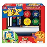 T.S. Shure Wooden Table Top Easel Playset