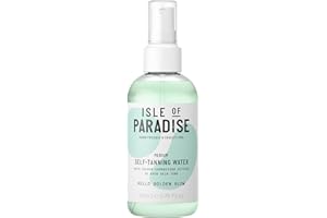 Isle of Paradise Self Tanning Water - Color Correcting Self Tan Spray for Bronze Glow, Vegan and Cruelty Free