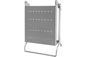 EMEROLL Ladder Platform Accessory - Work Tray for Tools, 400 lbs Capacity, Heavy Duty Ladder Accessory Universal Fit for Most Ladders (Silver)