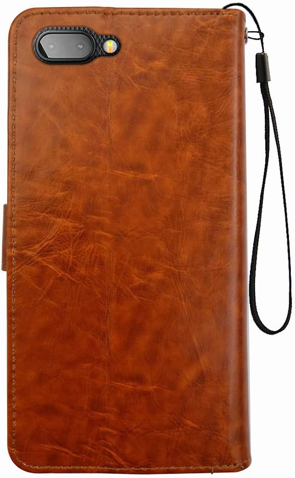 BlackBerry Key2 LE Flip Case, Zolten (R) PU Leather Wallet Case Kickstand Protective Flip Cover for BlackBerry Keytwo LE Key2 LE - Brown