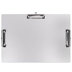 Three-Clip Landscape Clipboard,Metal Clip Board