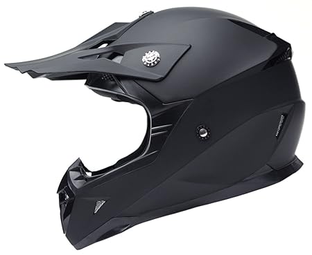 Motocross Motorradhelm Downhill Fullface Helm - Yema YM-915 Cross DH Enduro Quad Mountainbike BMX MTB Helm ECE für Damen Herr